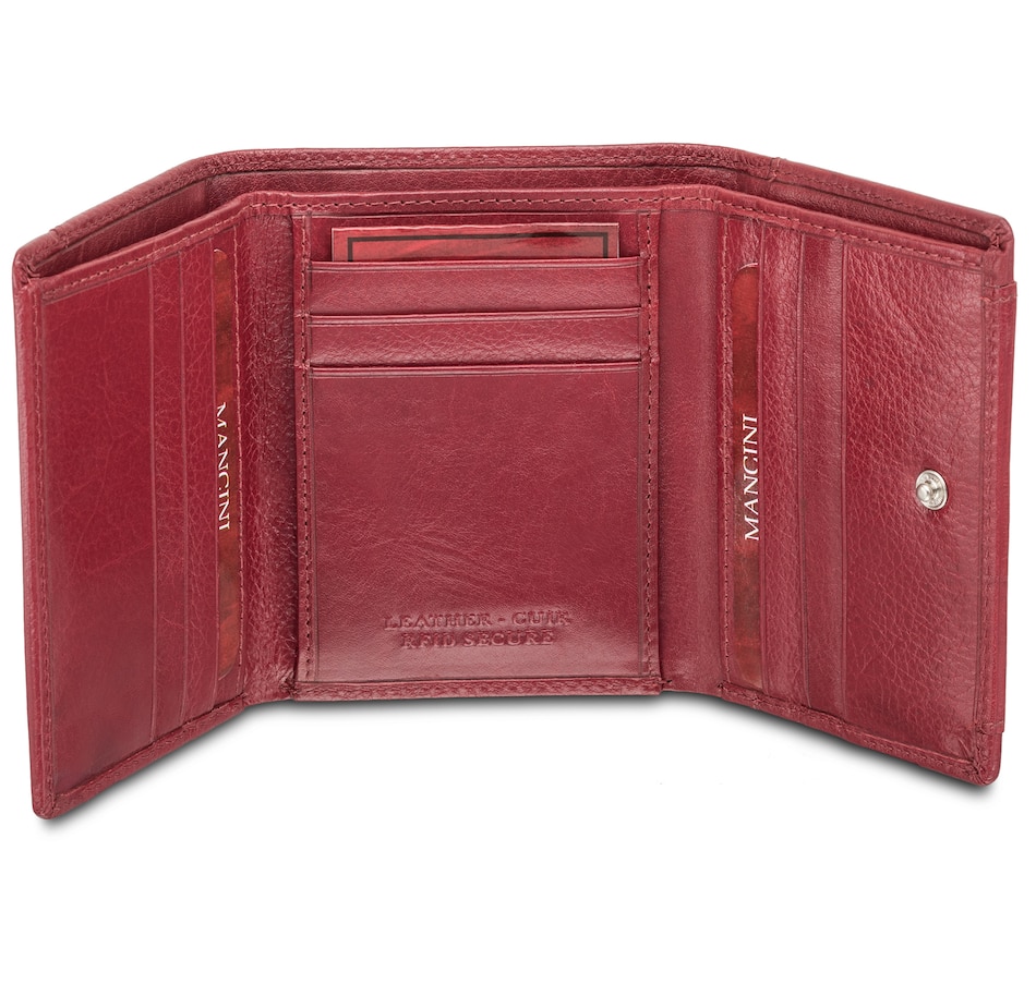Image 647439_ALTMORE3.jpg, Product 647-439 / Price $49.99, Mancini Equestrian2 Collection RFID Secure Trifold Wallet from Mancini Fine Leather on TSC.ca's Fashion department