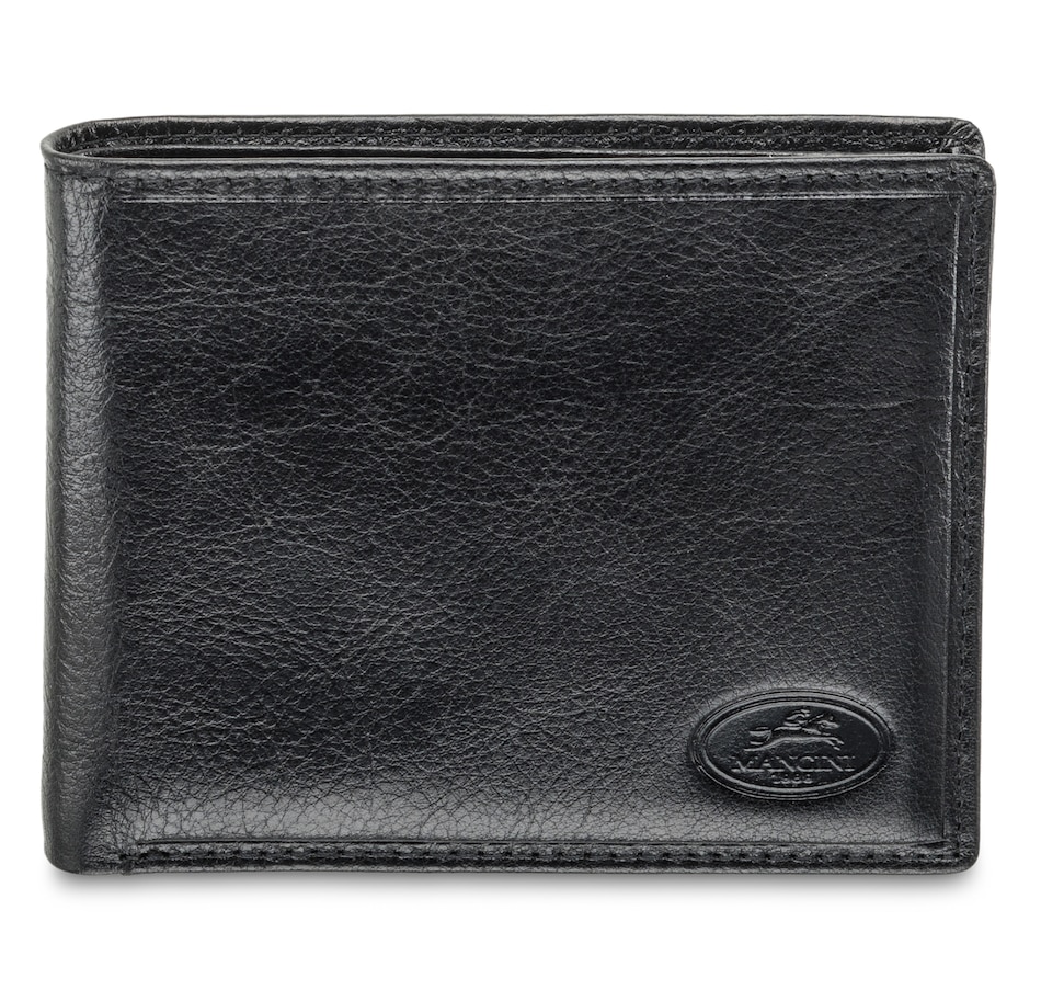 Image 647441.jpg, Product 647-441 / Price $49.99, Mancini Equestrian2 Collection RFID Secure Billfold With Removable Center Wing Passcase from Mancini Fine Leather on TSC.ca's Fashion department