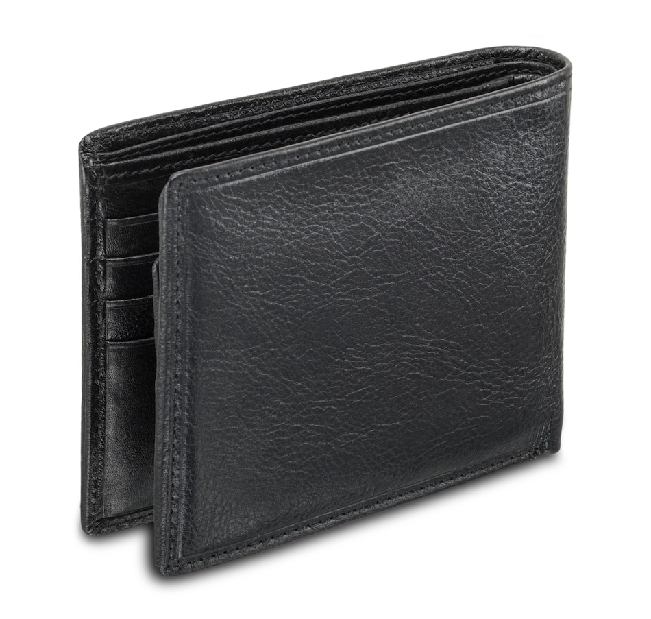 Image 647441_ALTMORE2.jpg, Product 647-441 / Price $49.99, Mancini Equestrian2 Collection RFID Secure Billfold With Removable Center Wing Passcase from Mancini Fine Leather on TSC.ca's Fashion department
