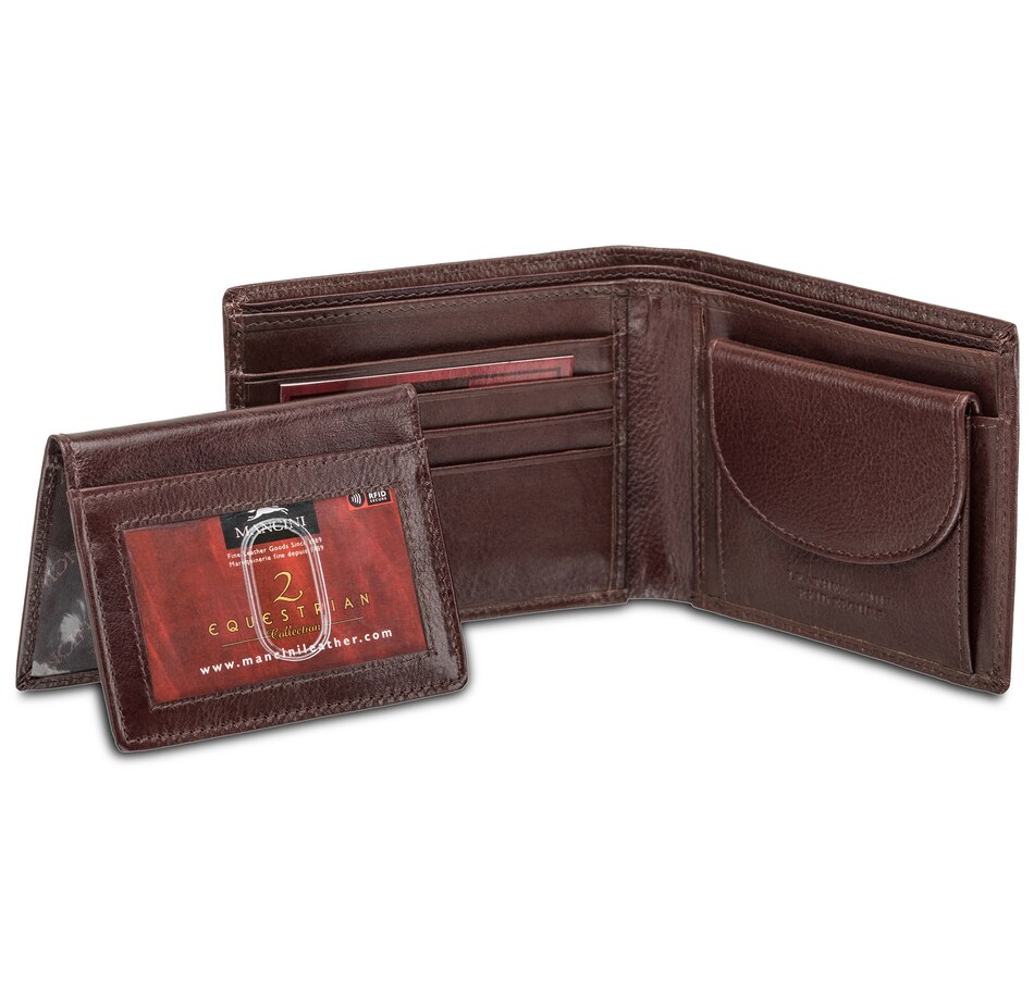 Image 647443_ALTMORE2.jpg, Product 647-443 / Price $49.99, Mancini Equestrian2 Collection RFID Secure Wallet from Mancini Fine Leather on TSC.ca's Fashion department