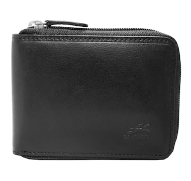 Mancini Boulder Collection RFID Secure Zippered Wallet