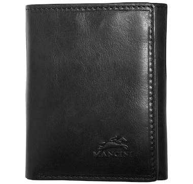 Mancini Boulder Collection RFID Secure Trifold Wallet