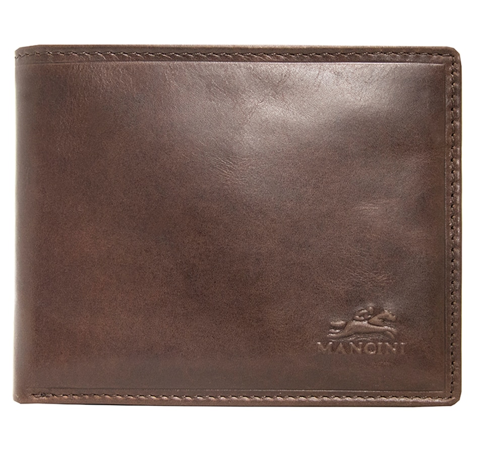 Image 647448_BRN.jpg, Product 647-448 / Price $39.99, Mancini Boulder Collection RFID Secure Wallet from Mancini Fine Leather on TSC.ca's Fashion department