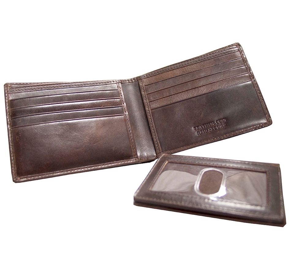 Image 647449_ALTMORE4.jpg, Product 647-449 / Price $39.99, Mancini Boulder Collection RFID Secure Wallet from Mancini Fine Leather on TSC.ca's Fashion department