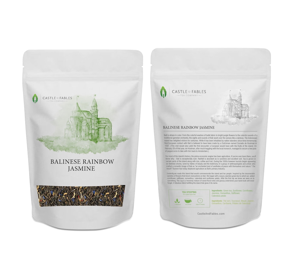 Image 647473.jpg , Product 647-473 / Price $29.99 - $74.99 , Castle and Fables Balinese Rainbow Jasmine Tea from Castle & Fables on TSC.ca's Health & Fitness department