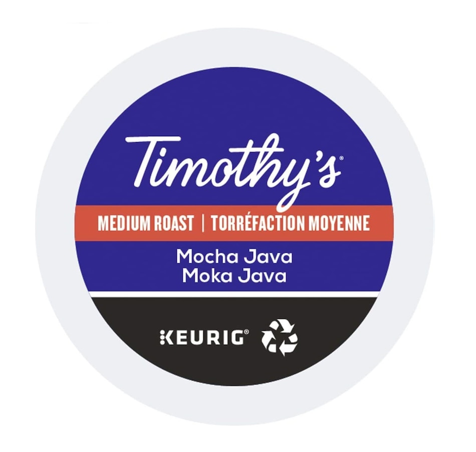 Image 647506.jpg, Product 647-506 / Price $65.99, Timothy's Mocha Java Keurig K-Cup, 96-Count from Keurig on TSC.ca's Kitchen department
