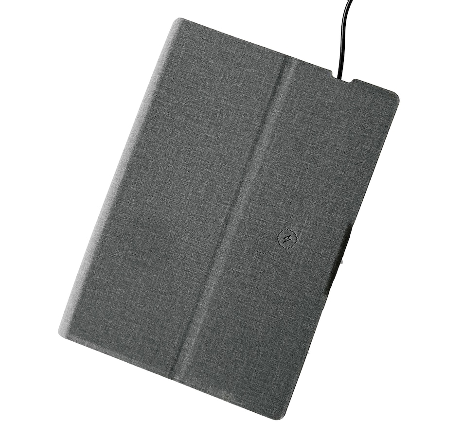 Image 647560_GRY.jpg, Product 647-560 / Price $46.95, Nicci A5 Notebook with Charging Feature from NICCI on TSC.ca's Electronics department