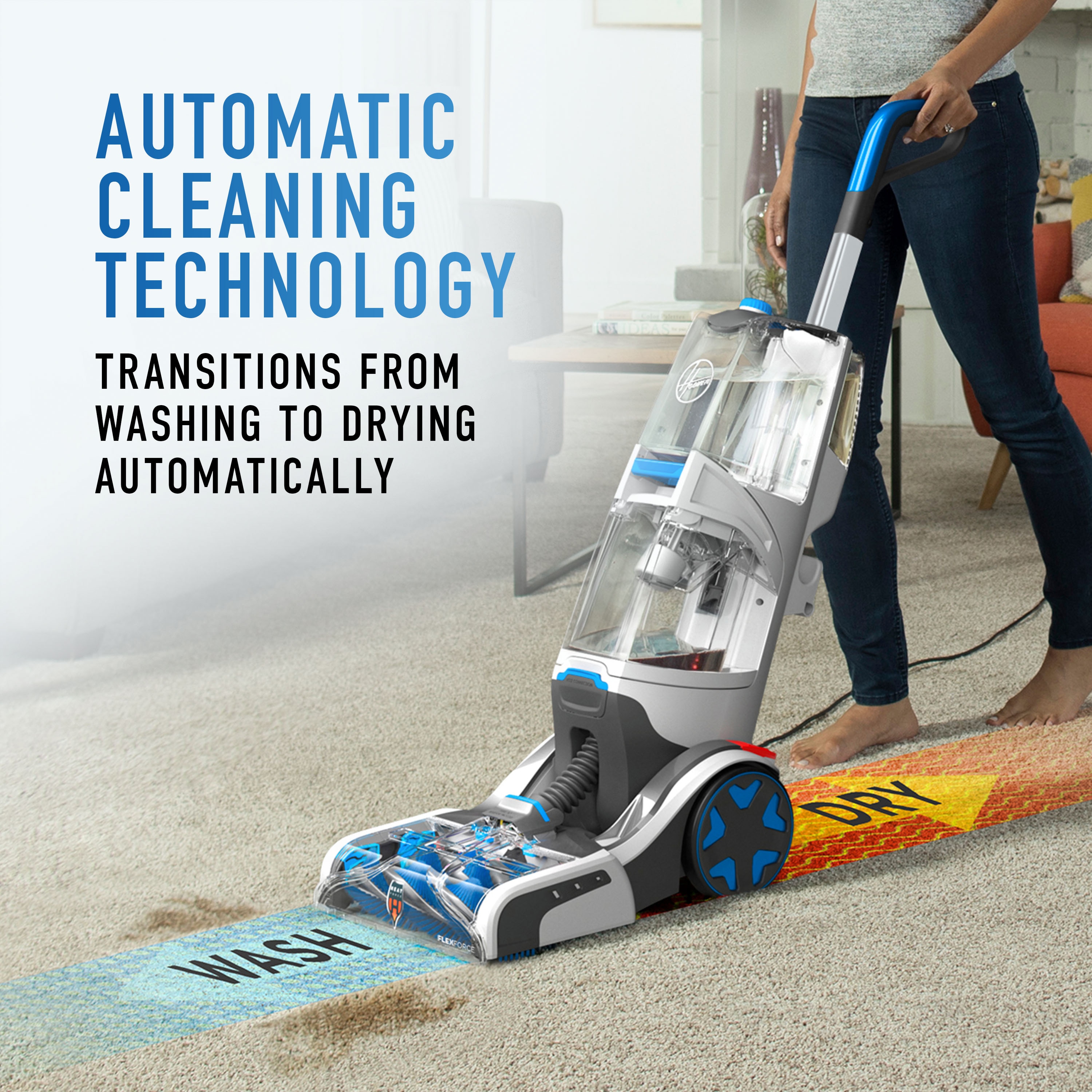 Hoover smartwash deals carpet cleaner