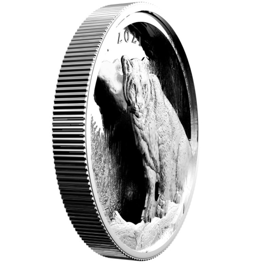 Image 647718_ALTMORE1.jpg, Product 647-718 / Price $799.95, 2021 $50 Multilayered Cougar Fine Silver Coin from Royal Canadian Mint (RCM) on TSC.ca's Coins department