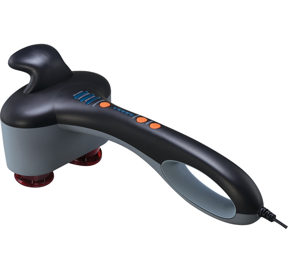 Image 647951.jpg, Product 647-951 / Price $69.99, Sharper Image Dual-Head Acupressure Massager with Heat on TSC.ca's Health & Fitness department