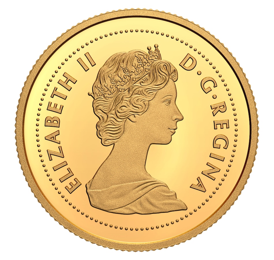 Image 647982_ALTMORE2.jpg, Product 647-982 / Price $399.95, 2020 1/10th Ounce Pure Gold Coin Tribute to Alex Colville: One Cent from Royal Canadian Mint (RCM) on TSC.ca's Coins department