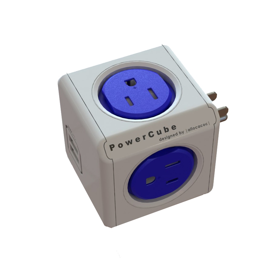 Image 648417.jpg, Product 648-417 / Price $24.99, Powercube Original Usb - 4 Outlets 2 USB from PowerCube on TSC.ca's Electronics department