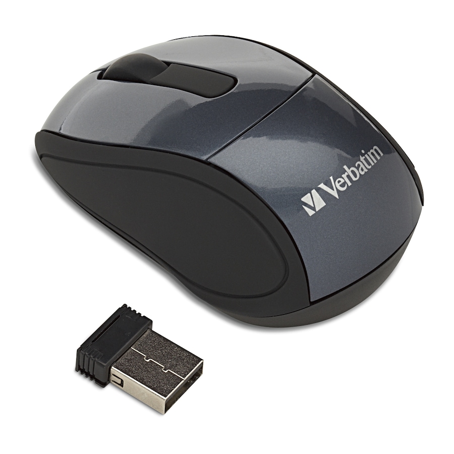 Image 648771.jpg, Product 648-771 / Price $24.99, Verbatim Wireless Mini Travel Mouse - Graphite from Verbatim on TSC.ca's Electronics department