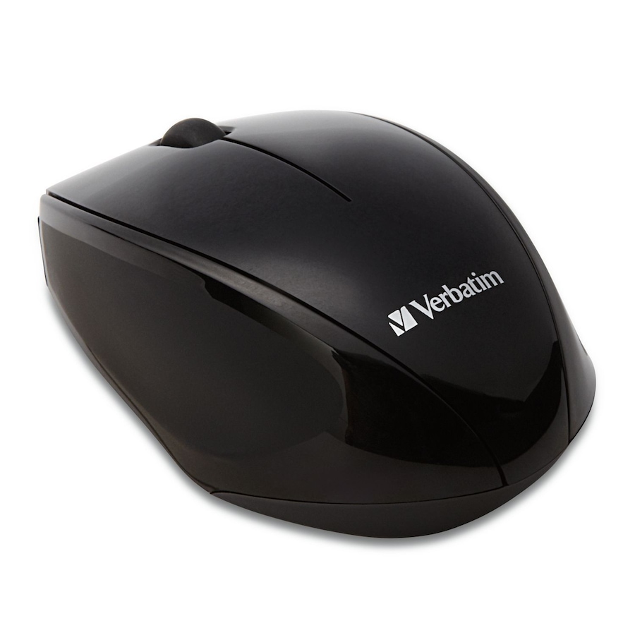 Image 648811.jpg, Product 648-811 / Price $22.99, Verbatim Wireless Multi-Trac Blue LED Optical Mouse - Black from Verbatim on TSC.ca's Electronics department