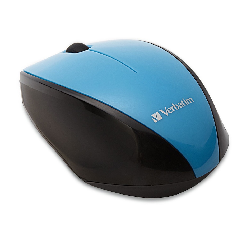 Image 648812.jpg, Product 648-812 / Price $22.99, Verbatim Wireless Multi-Trac Blue Led Optical Mouse - Blue from Verbatim on TSC.ca's Electronics department
