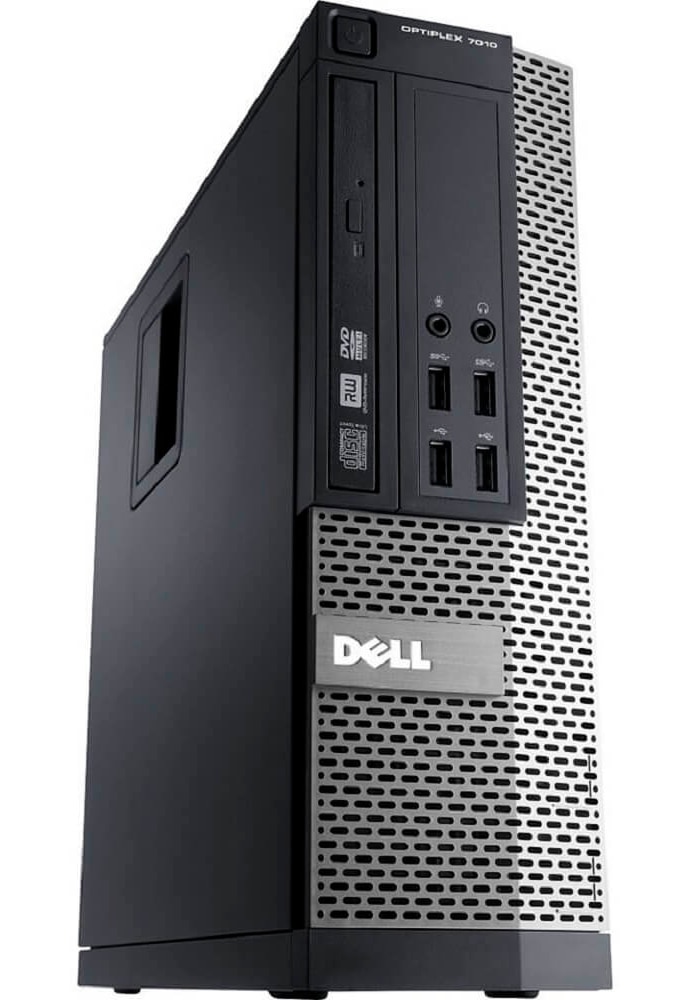 Dell 7010 SFF i5-3470 8GB 240GB SSD Windows 10 Pro (Refurbished)