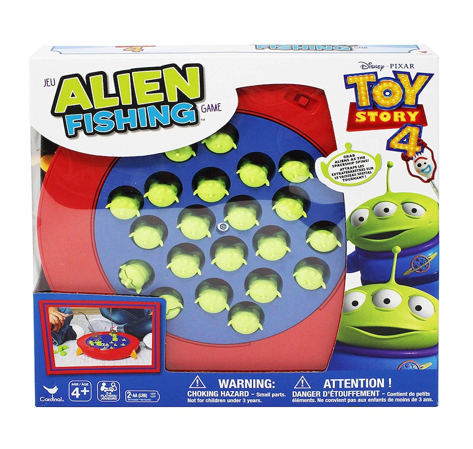Image 649970.jpg, Product 649-970 / Price $28.99, Cardinal Games Toy Story 4 Alien Fishing Game on TSC.ca's Toys & Hobbies department