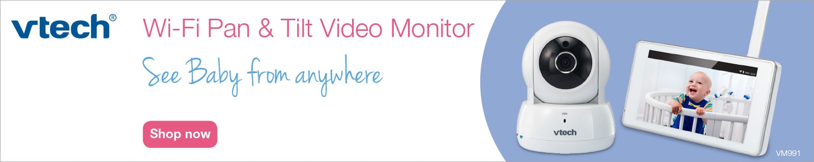 vtech pan and tilt monitor