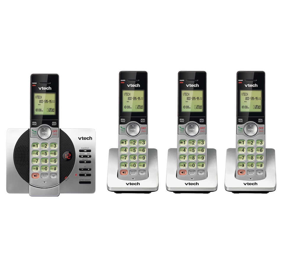 Image 651165.jpg, Product 651-165 / Price $109.99, V-Tech Four Handset Cordless Phone with Caller ID (CS6929-4) from VTech on TSC.ca's Electronics department