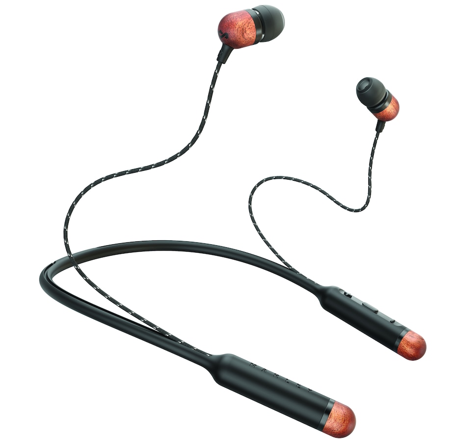 Image 651196_BLK.jpg, Product 651-196 / Price $59.99, House of Marley Smile Jamaica BT Earbuds from House of Marley on TSC.ca's Electronics department