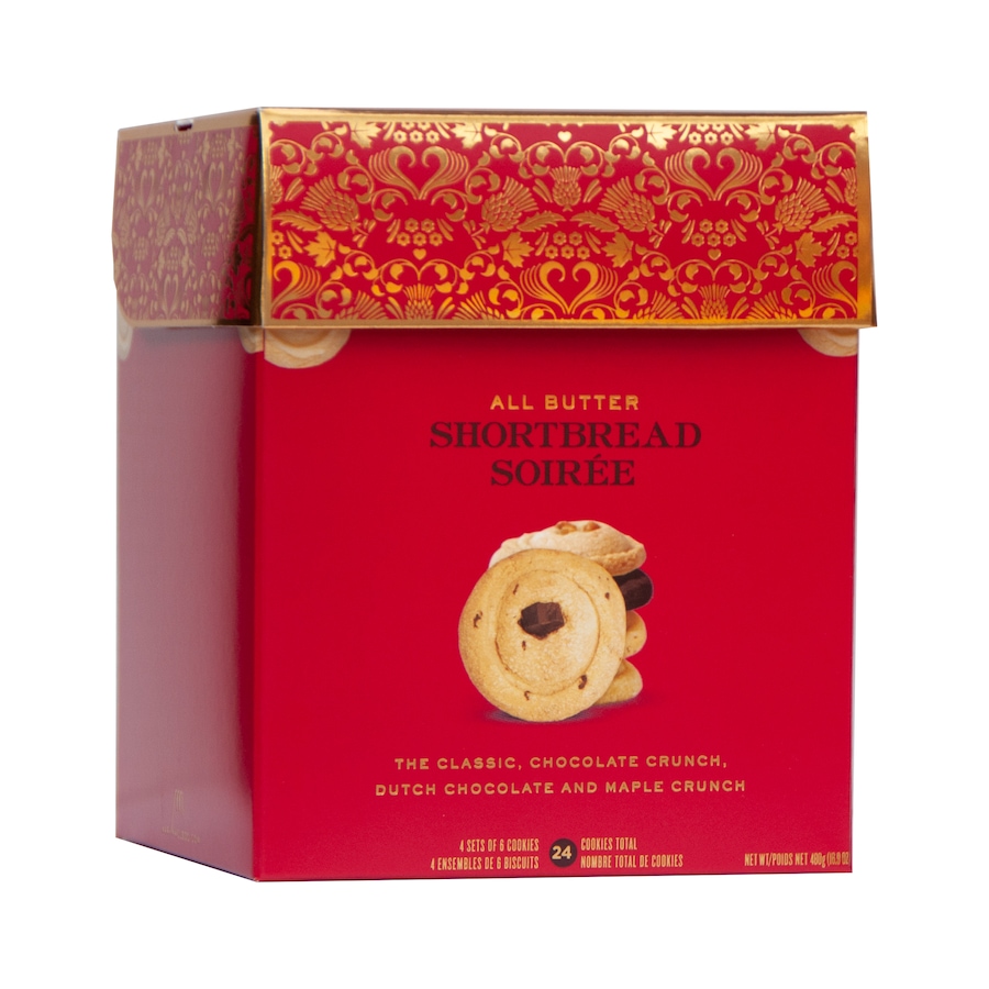 Image 652122_RED.jpg, Product 652-122 / Price $39.99, Mary Macleod's Variety Shortbread Gift Box (24 ct) from Mary Macleod's on TSC.ca's Kitchen department