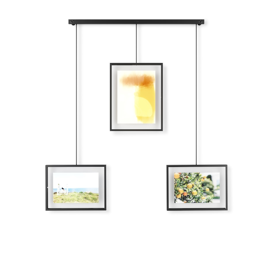 Image 653499_BLK.jpg, Product 653-499 / Price $55.00, Umbra Exhibit Wall Picture Frames (Set of 3) from Umbra on TSC.ca's Home & Garden department