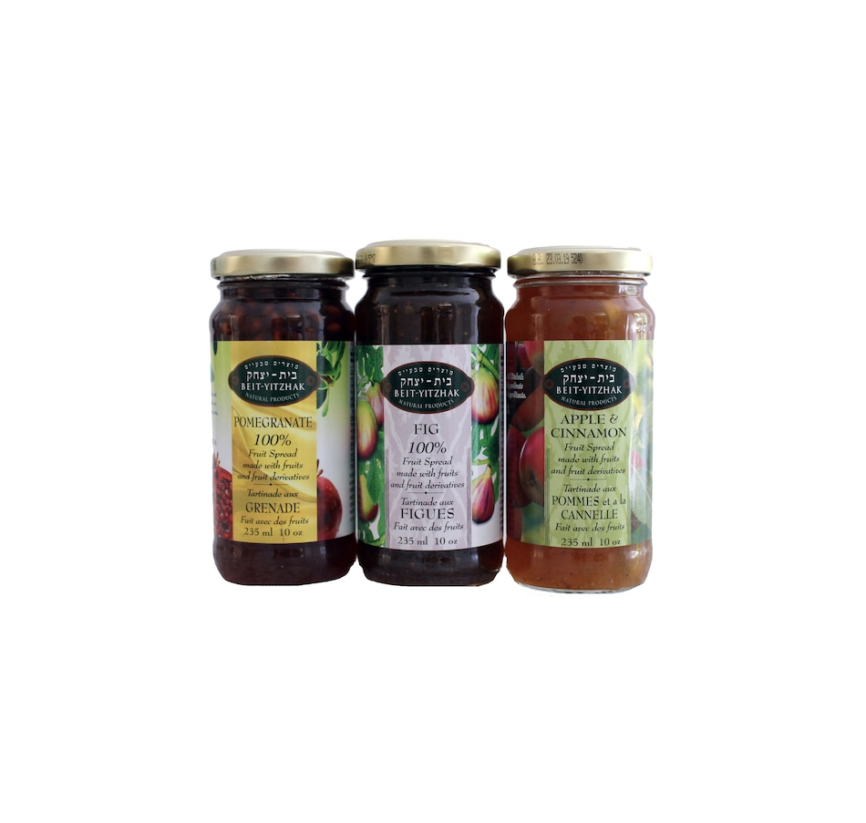 Image 653777.jpg, Product 653-777 / Price $24.95, Beit Yitzhak 100% Fruit Spreads Fall Flavours 3 pack box on TSC.ca's Kitchen department