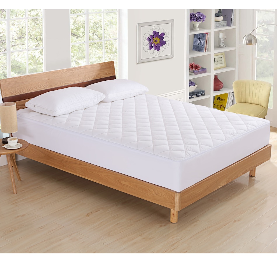 Image 653971.jpg, Product 653-971 / Price $79.00 - $105.00, Health-o-pedic Zippered Quilted Mattress Protector from Health-o-pedic on TSC.ca's Home & Garden department