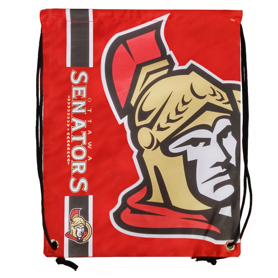 Image 654145.jpg, Product 654-145 / Price $16.99, Ottawa Senators Big Logo Drawstring Bag from NHL on TSC.ca's Health & Fitness department