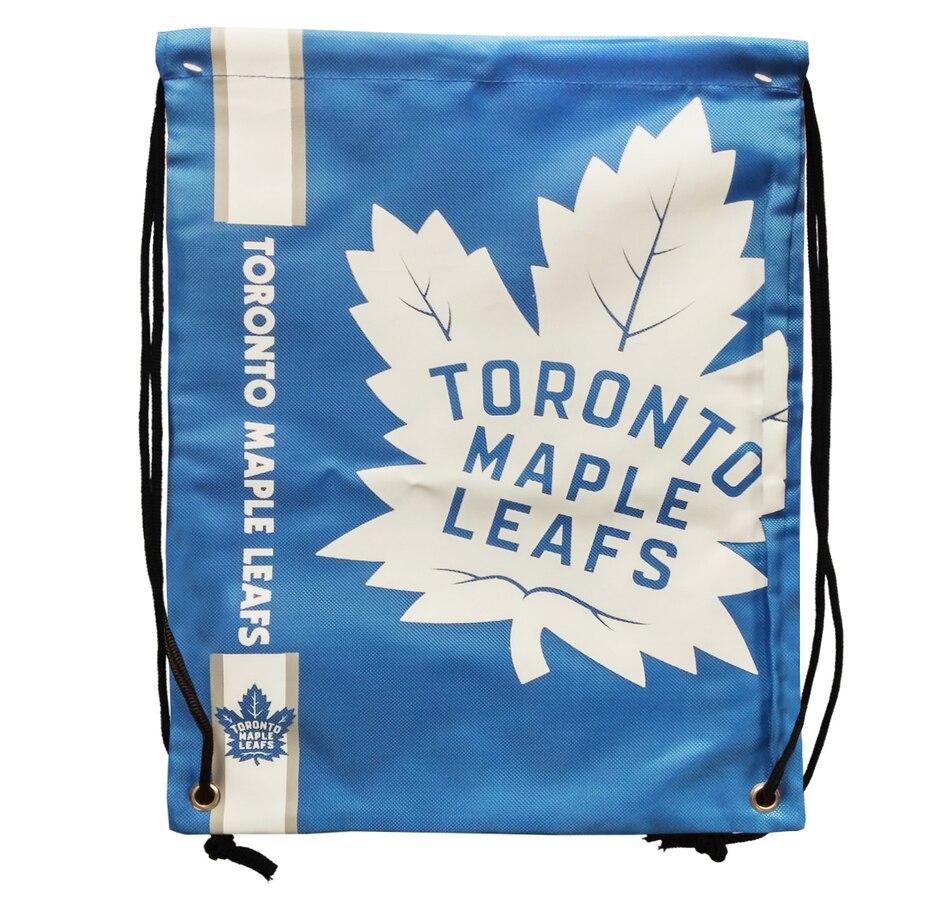 Sports Sports Memorabilia Toronto Maple Leafs Big Logo Drawstring