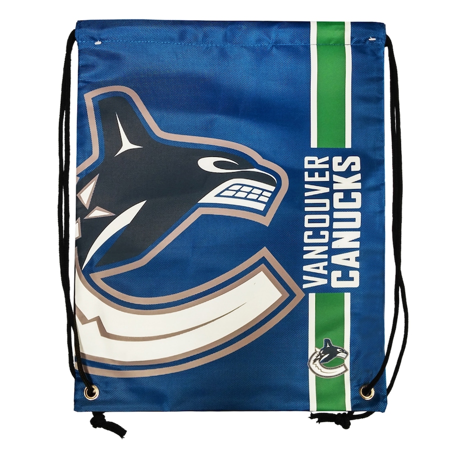 Image 654148.jpg, Product 654-148 / Price $17.99, Vancouver Canucks Big Logo Drawstring Bag on TSC.ca's Health & Fitness department