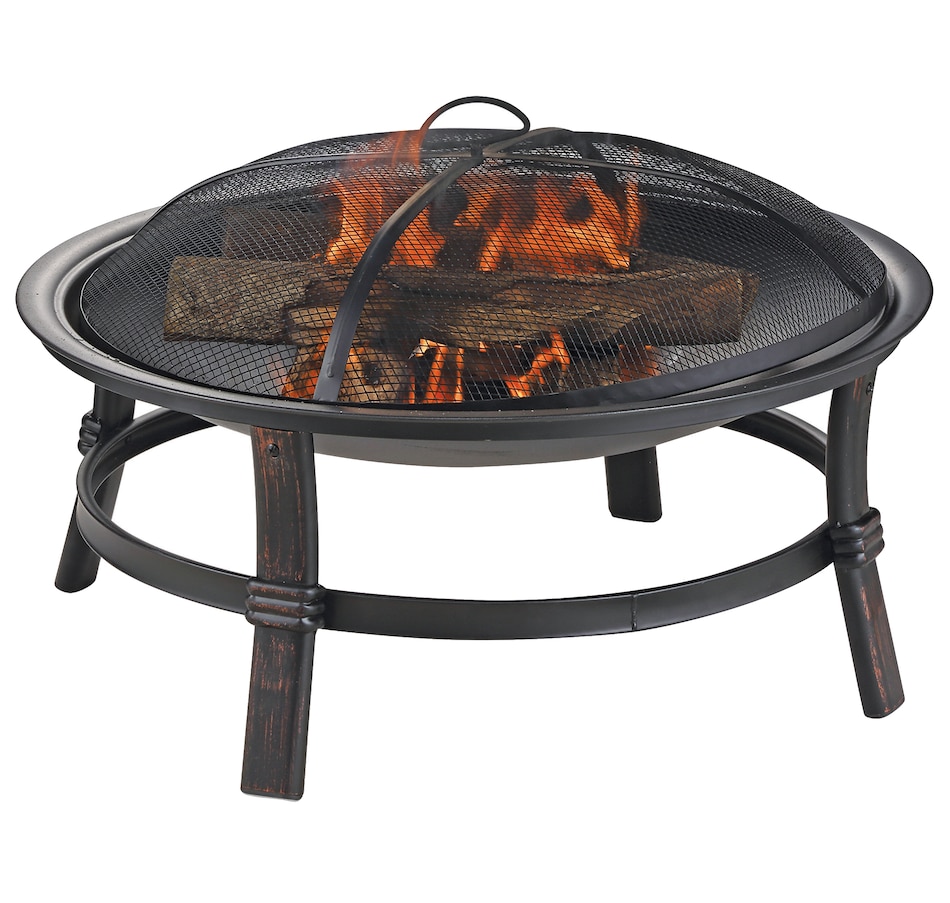 Image 654971.jpg , Product 654-971 / Price $162.00 , Blue Rhino Brushed Copper Wood Burning Firebowl from Blue Rhino on TSC.ca's Home & Garden department