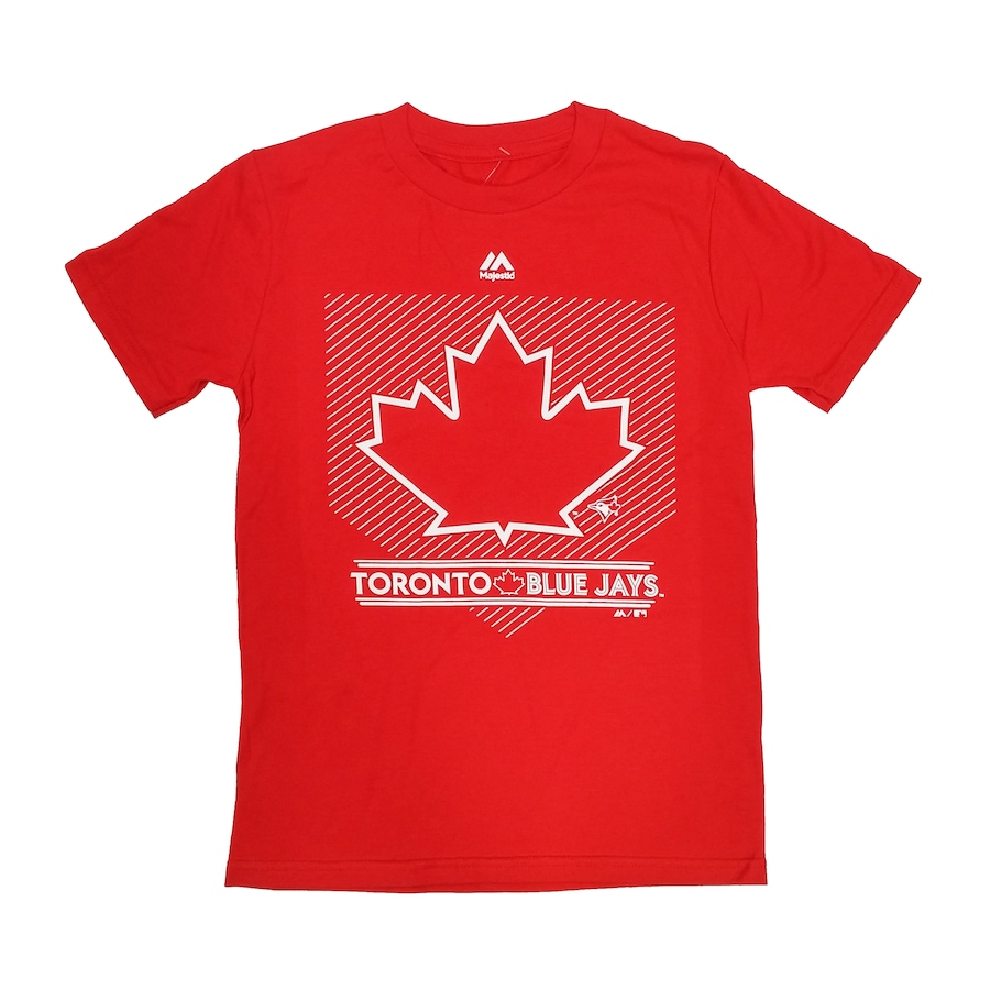 Image 655300.jpg, Product 655-300 / Price $25.99, Youth Toronto Blue Jays Leaf Logo T-Shirt from Majestic on TSC.ca's Health & Fitness department