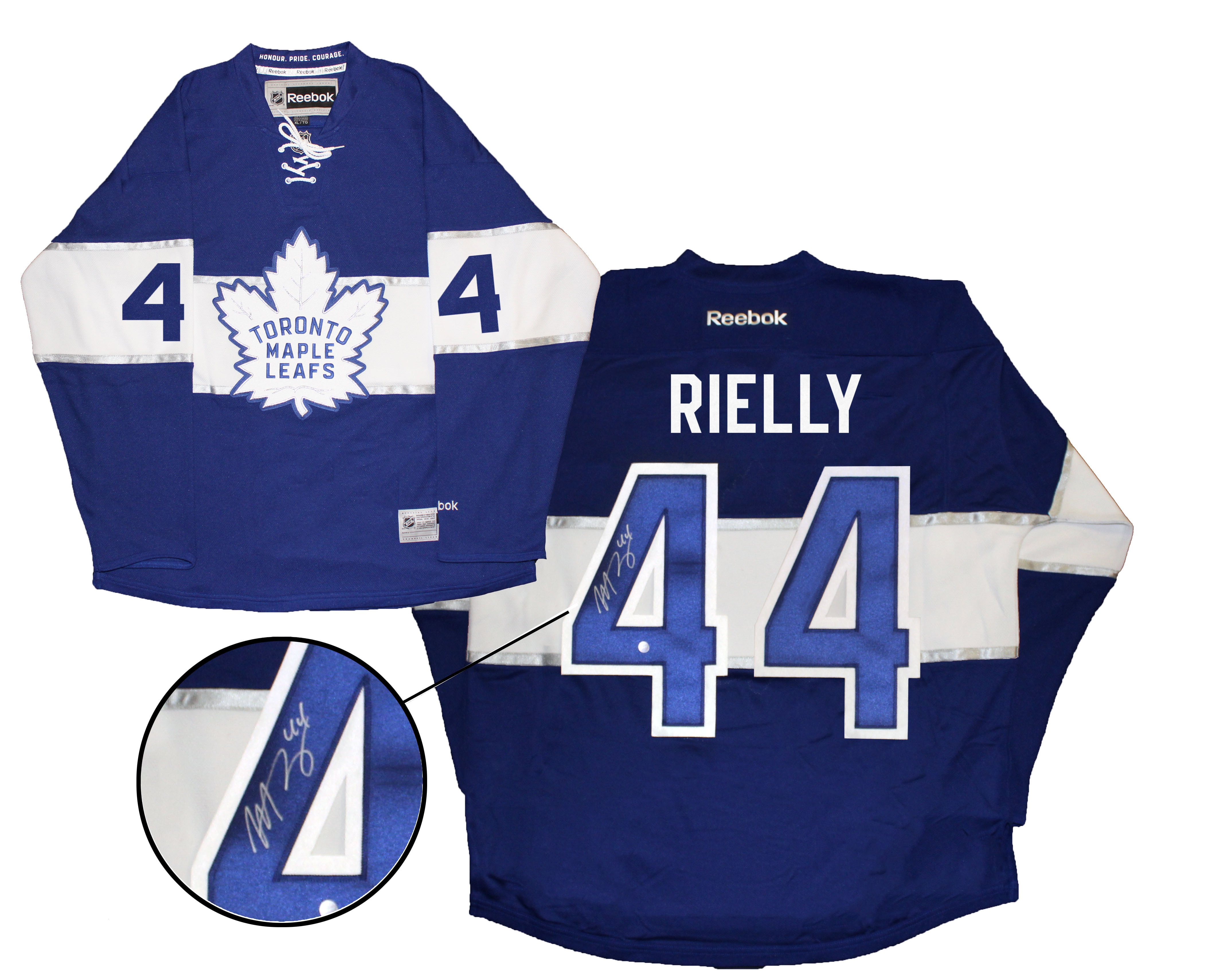 morgan rielly autographed jersey