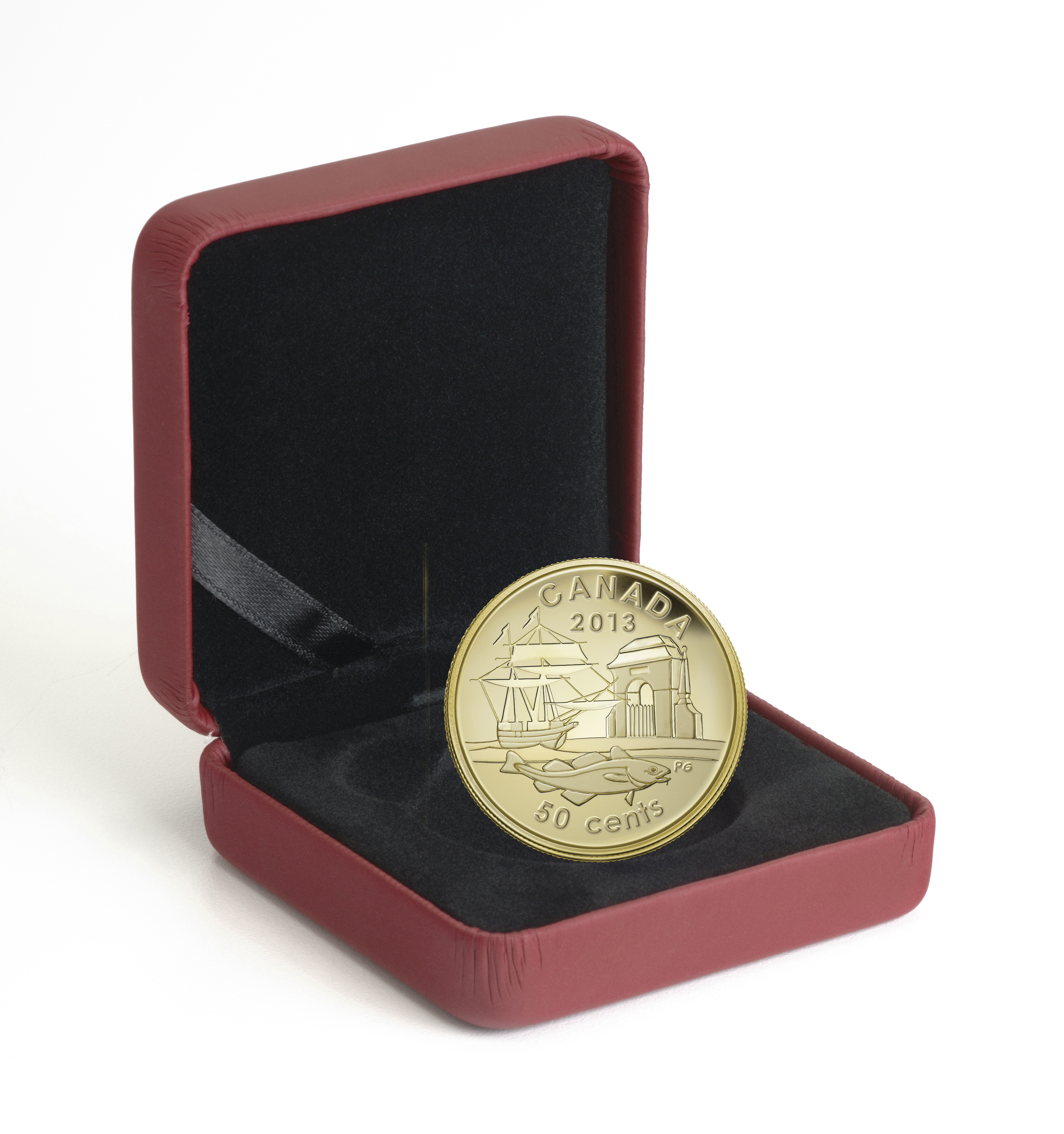 1/25th Ounce Fine Gold - 50 Cent-Coin 300th Anniversary of