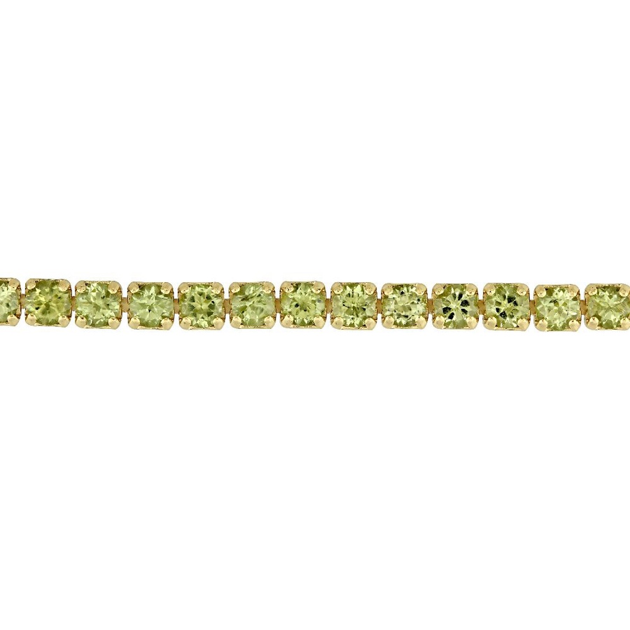 Image 656074_ALTMORE1.jpg, Product 656-074 / Price $104.99, Sofia B Sterling Silver Yellow Gold Plate Peridot Tassel Bolo Bracelet from Sofia B on TSC.ca's Jewellery department