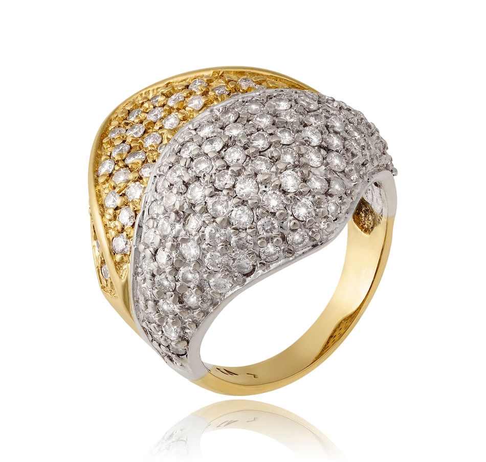 Image 656240.jpg, Product 656-240 / Price $2,695.00, Unique & Brilliant Pave Set Diamond Dinner Ring from Estate Originals on TSC.ca's Jewellery department