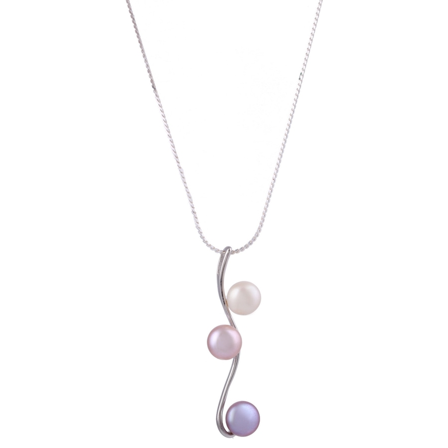 Image 656393.jpg, Product 656-393 / Price $51.99, SUGOI Sterling Silver Multi Colour Freshwater Pearl Pendant with Chain from Sugoi Pearls on TSC.ca's Jewellery department