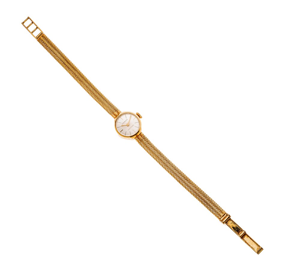 Image 657500.jpg, Product 657-500 / Price $1,836.00, Estate Originals 14KT Yellow Gold KNAPP ANTICHOC Ladies Dress Watch from Estate Originals on TSC.ca's Jewellery department