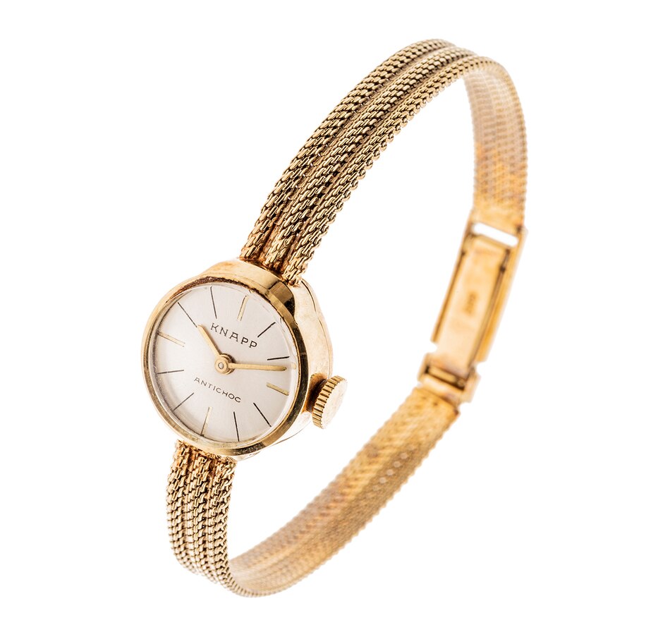 Image 657500_ALTMORE1.jpg, Product 657-500 / Price $1,836.00, Estate Originals 14KT Yellow Gold KNAPP ANTICHOC Ladies Dress Watch from Estate Originals on TSC.ca's Jewellery department
