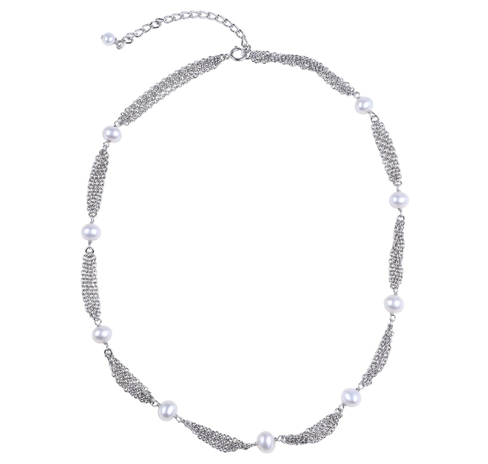 Image 657528.jpg, Product 657-528 / Price $65.99, Sugoi Sterling Silver Freshwater Pearl Layer Chain Necklace from Sugoi Pearls on TSC.ca's Jewellery department