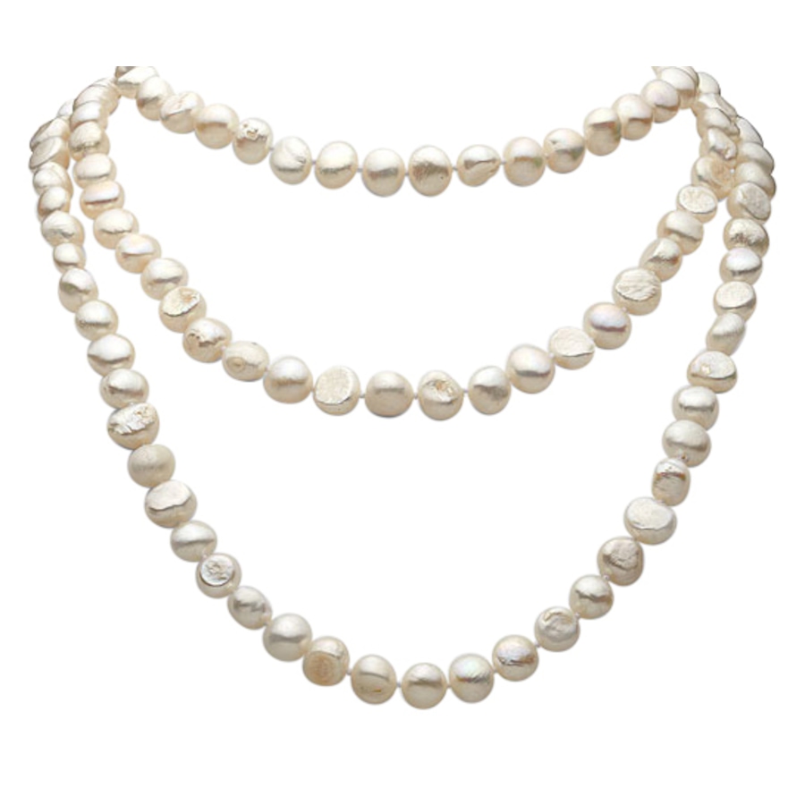 Image 657538_WHT.jpg, Product 657-538 / Price $76.99, Sugoi 8mm Freshwater Pearl Necklace from Sugoi Pearls on TSC.ca's Jewellery department