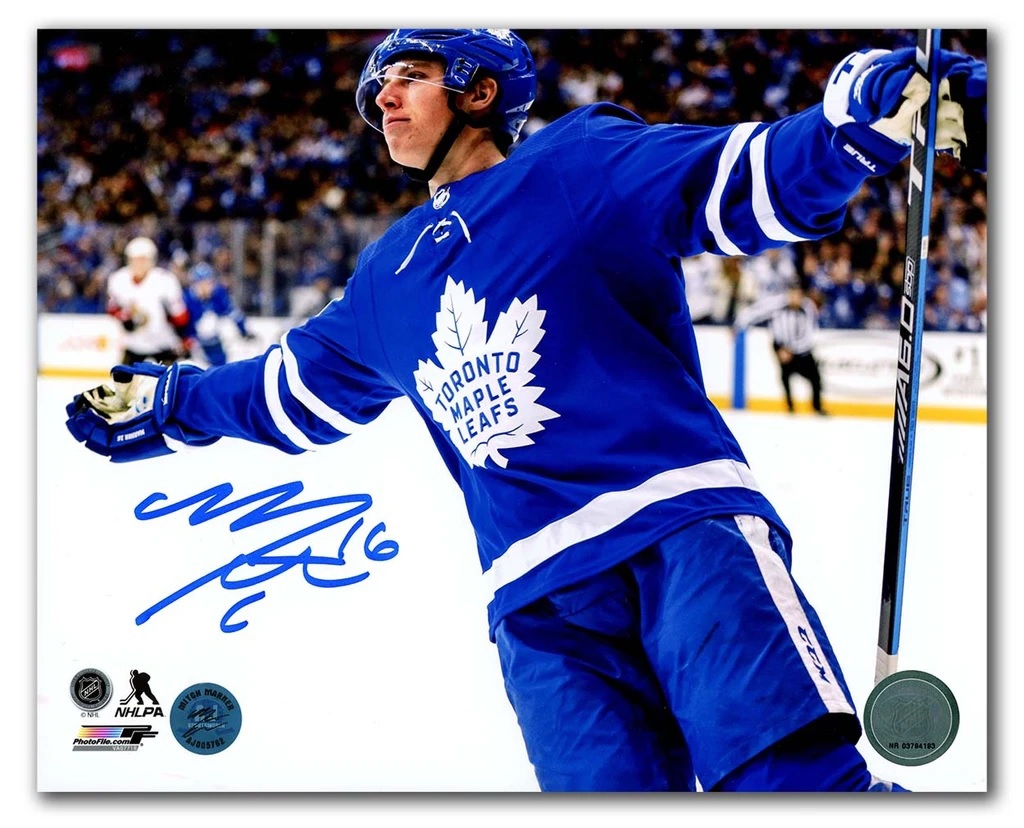 mitch marner autographed jersey