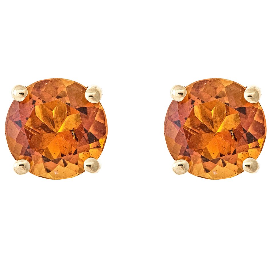Image 657691_CIT.jpg, Product 657-691 / Price $159.99, 10K Yelow Gold 5 mm Round Gemstone Stud Earrings from TSC All IN on TSC.ca's Jewellery department