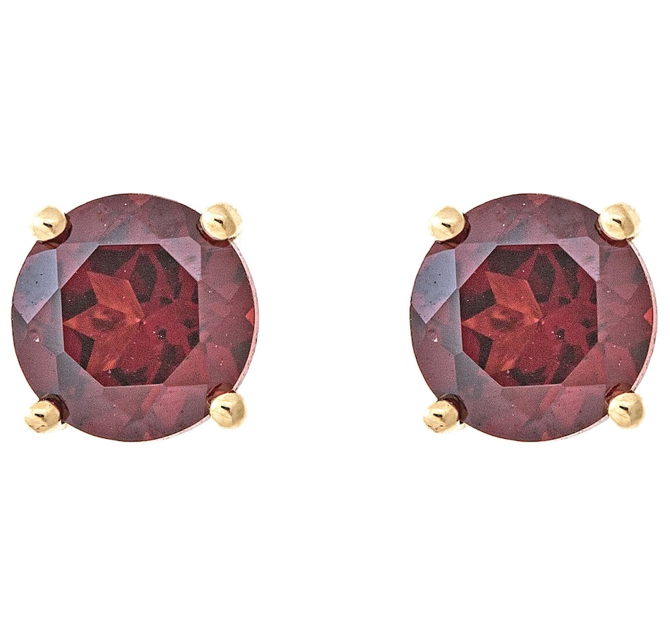 Image 657691_GAR.jpg, Product 657-691 / Price $159.99, 10K Yelow Gold 5 mm Round Gemstone Stud Earrings from TSC All IN on TSC.ca's Jewellery department