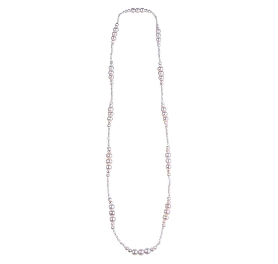 Image 657818_WHT.jpg, Product 657-818 / Price $125.99, Sugoi Freshwater Pearls Endless Pearl Necklace from Sugoi Pearls on TSC.ca's Jewellery department