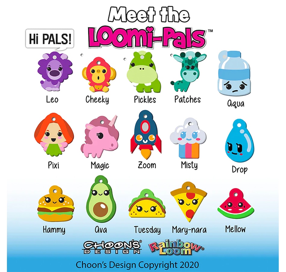 Image 658087_ALTMORE2.jpg, Product 658-087 / Price $15.99, Rainbow Loom - Loomi Pals Mini Combo from Rainbow Loom on TSC.ca's Toys & Hobbies department