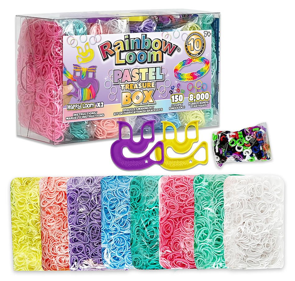 Image 658090.jpg, Product 658-090 / Price $21.99, Rainbow Loom- Pastel Treasure Box from Rainbow Loom on TSC.ca's Toys & Hobbies department