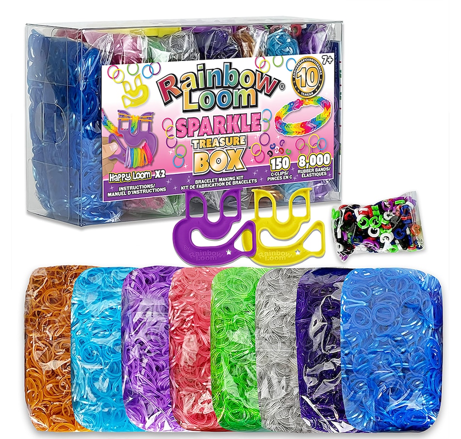 Image 658091.jpg, Product 658-091 / Price $21.99, Rainbow Loom- Sparkles Treasure Box from Rainbow Loom on TSC.ca's Toys & Hobbies department
