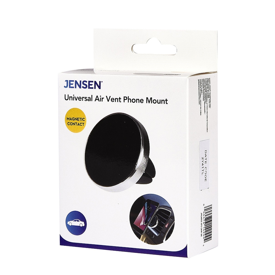 Image 658093_ALTMORE8.jpg, Product 658-093 / Price $19.99, Jensen Round Universal Air Vent Phone Mount-Black from Jensen on TSC.ca's Electronics department